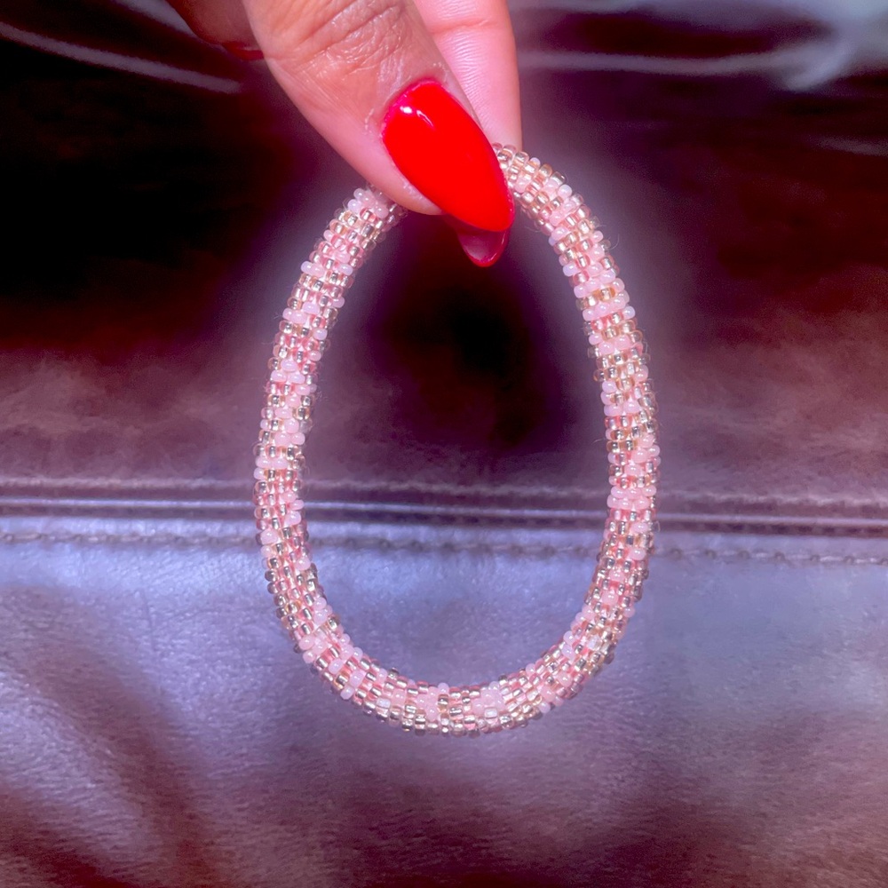 Sashka & Co. Nepalese glass bead bracelet